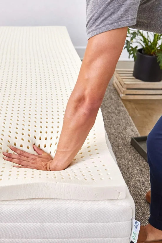EcoRest™ 1″ Organic Latex Mattress Topper – Medium-Firm Natural Comfort