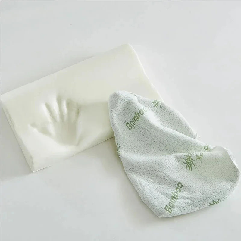 Bamboo Fiber Slow-Rebound Health Care Memory Foam Pillow