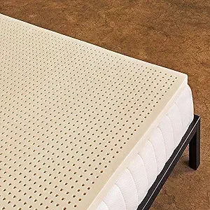 EcoRest™ 1″ Organic Latex Mattress Topper – Medium-Firm Natural Comfort